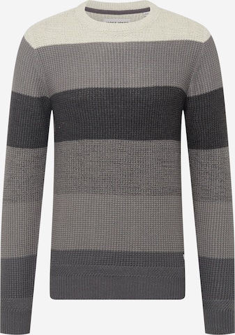 JACK & JONES Sweater 'Orion' in Grey: front