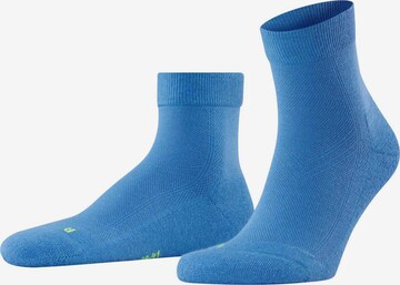 FALKE Athletic Socks in Blue: front