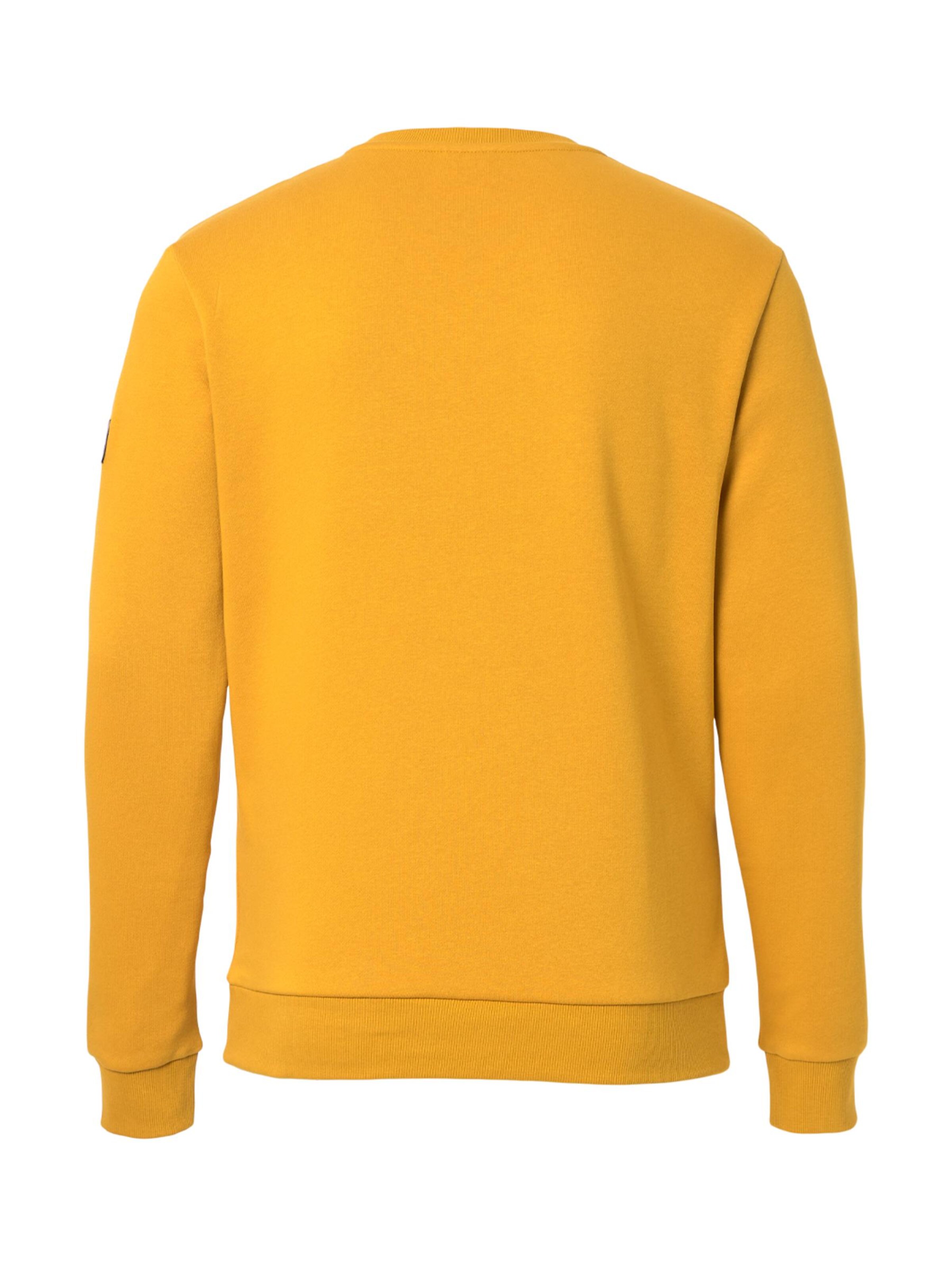 FORSBERG Sweatshirt 'Sweatshirt mit 3D Logo' in Yellow