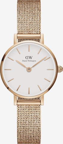 Daniel Wellington Analoog horloge in Goud: voorkant