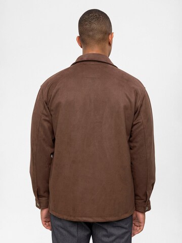 Antioch Regular fit Button Up Shirt in Brown