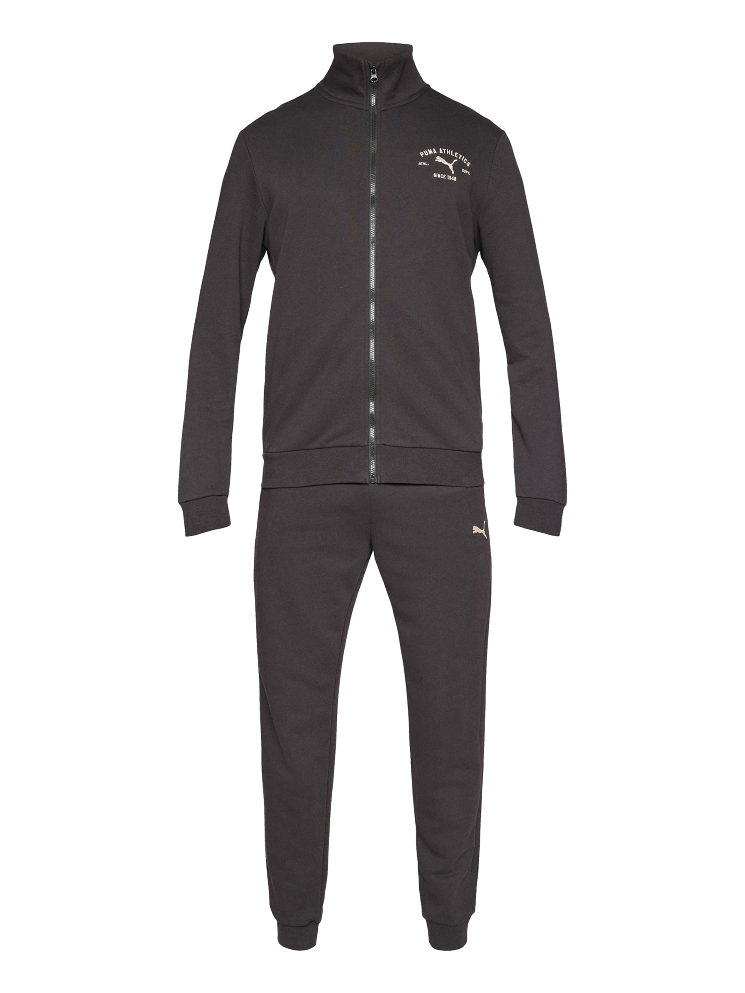 PUMA Φόρμα 'Class' σε μαύρο: μπροστά
