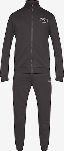 PUMA Φόρμα 'Class' σε μαύρο: μπροστά