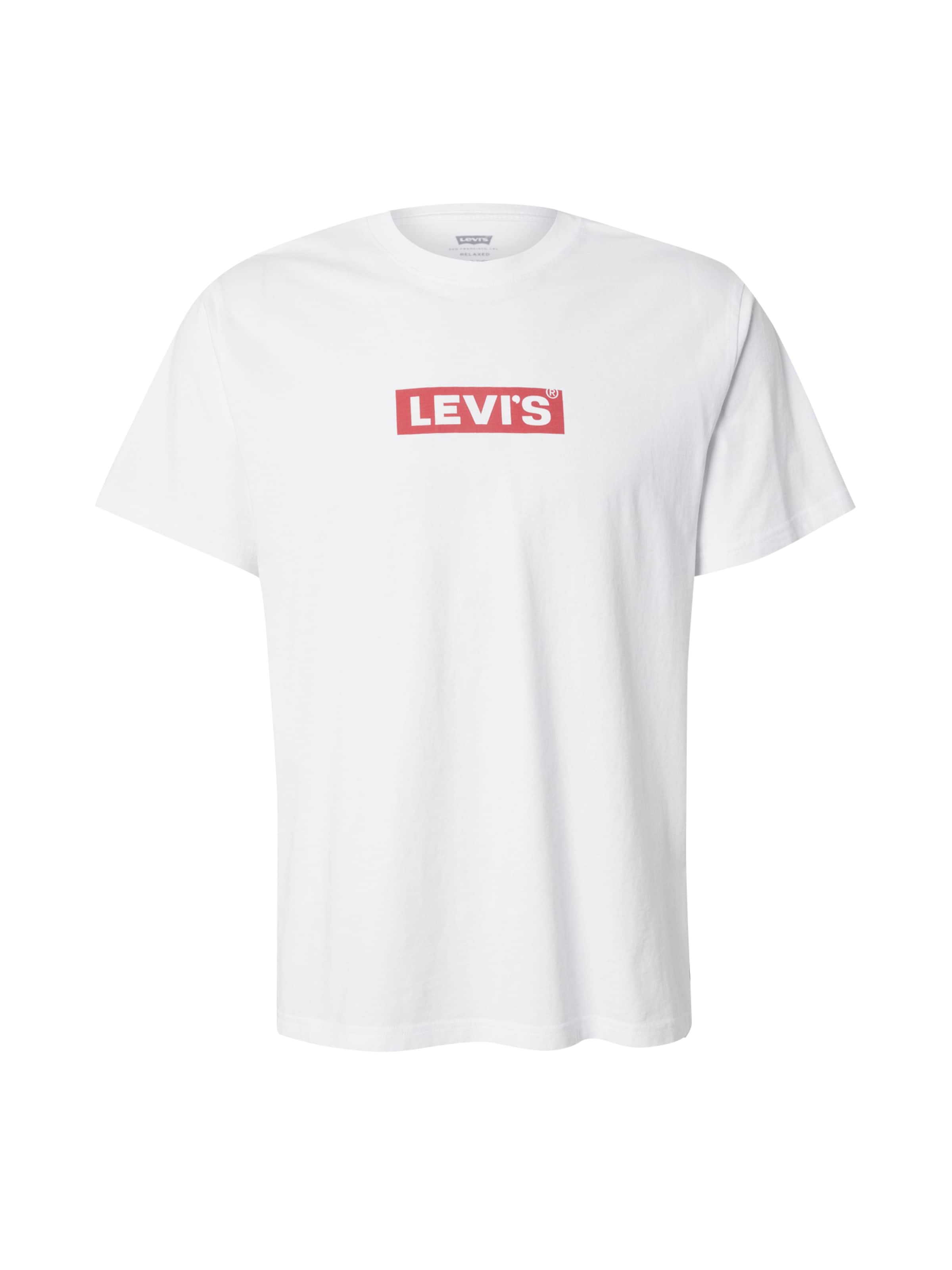 Tricou 'Relaxed Fit Tee' de la LEVI'S ® pe alb: față