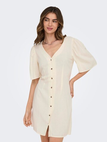 Robe-chemise 'JDYSay' JDY en blanc : devant