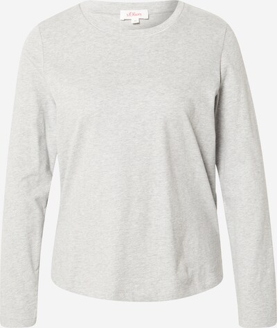 s.Oliver T-shirt en gris chiné / argent, Vue avec produit