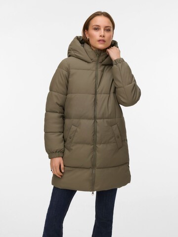 VERO MODA Winter coat 'VMGretafie' in Green: front