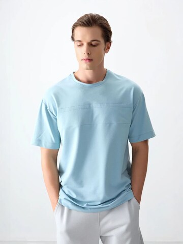 T-Shirt Tommy Life en bleu