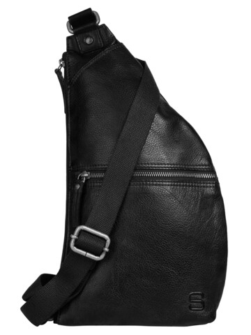 Spikes & Sparrow Crossbody Bag in Black