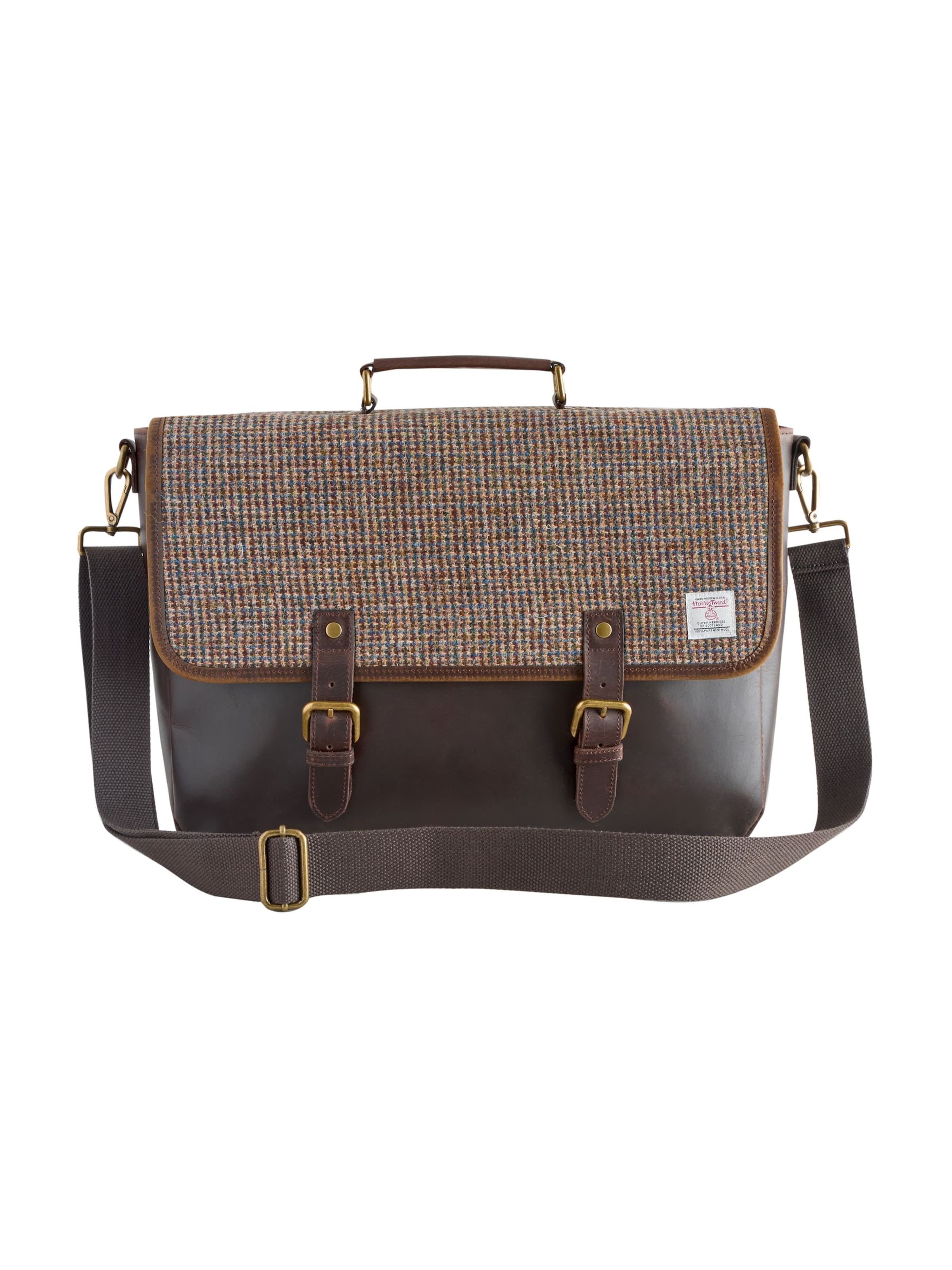 Borsa messenger di Next in marrone: frontale