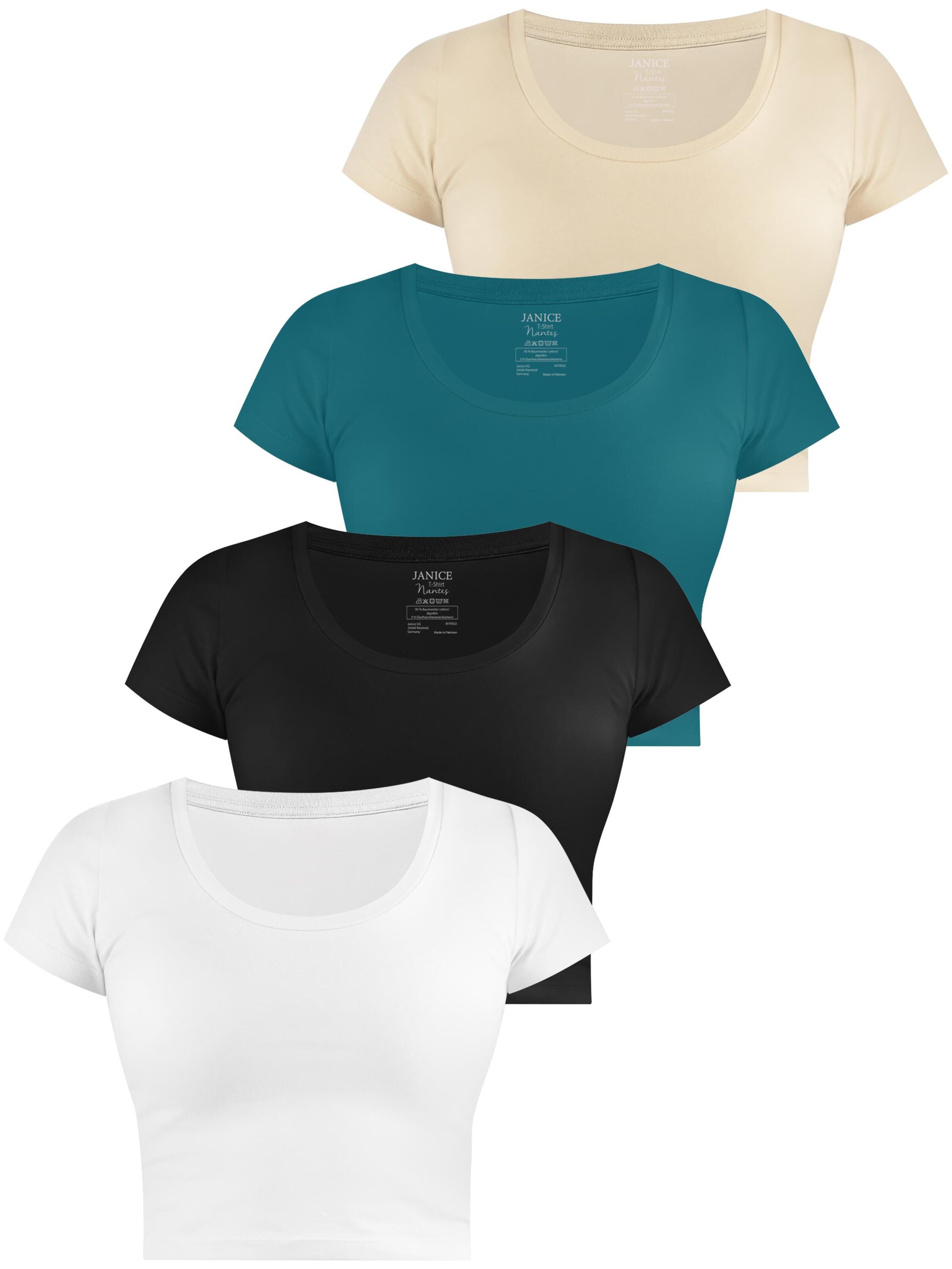 Janice Shirt 'Nantes' in Gemengde kleuren: voorkant