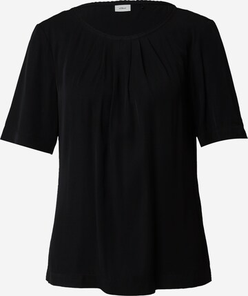 s.Oliver BLACK LABEL Bluse in Schwarz: predná strana