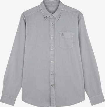 Scalpers Regular fit Button Up Shirt ' ' in Grey: front