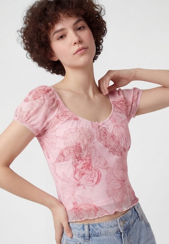 MYMO - Camisa em rosa