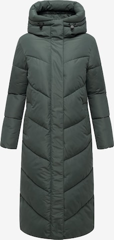 Manteau d’hiver MARIKOO en vert : devant