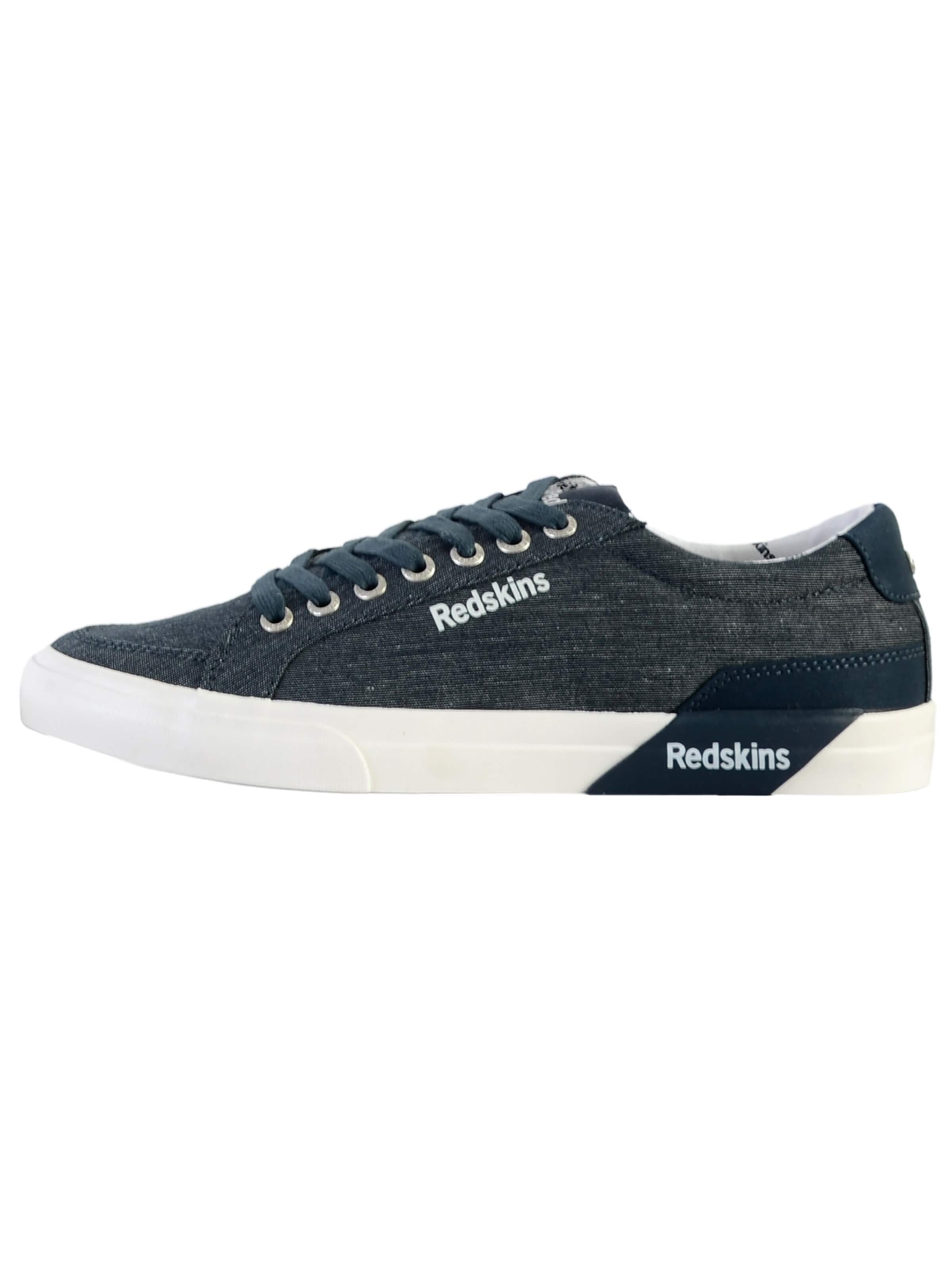 REDSKINS - Calzado deportivo con cordones en azul: frente