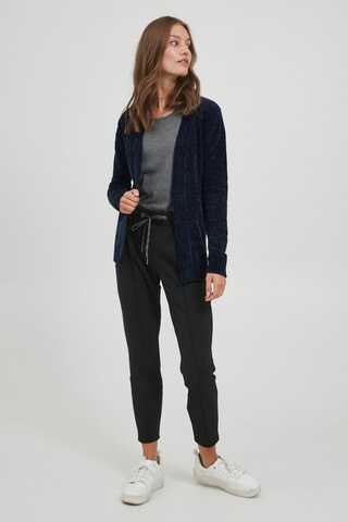 Oxmo Cardigan 'Elisabet Knit' in Blau