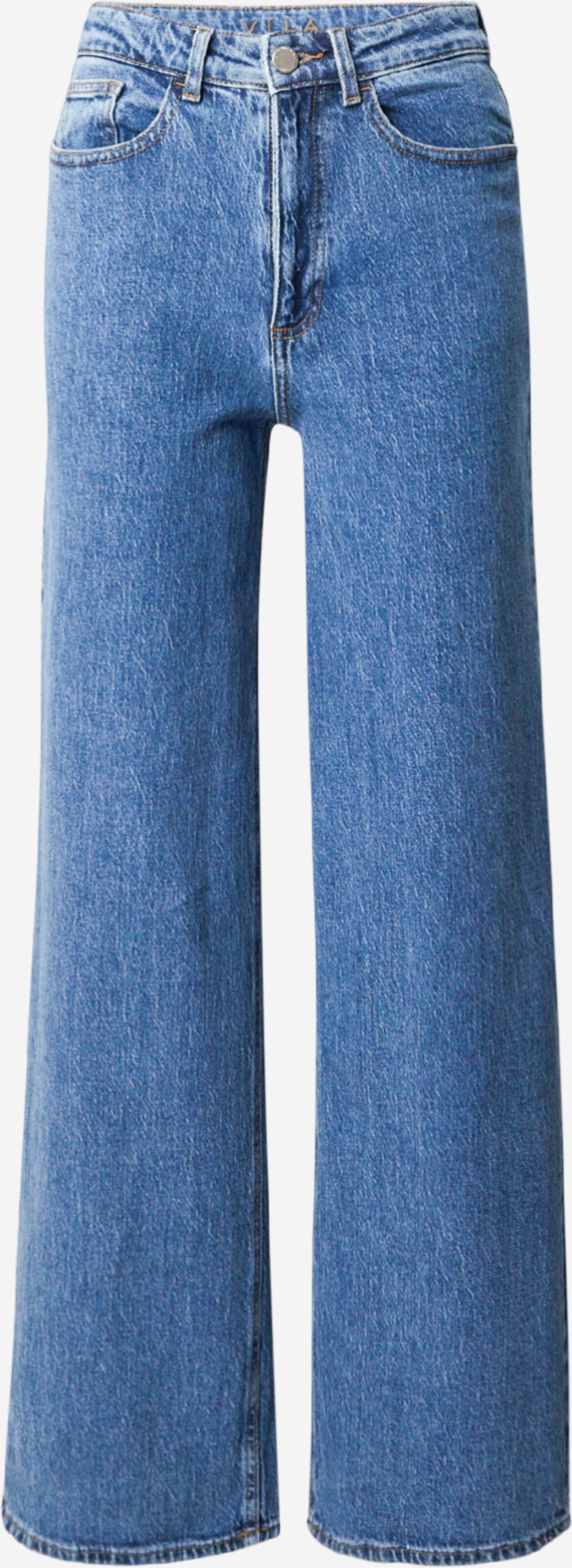 Vifreya Hw Coated Wide Jeans Black Beauty Detail Coated