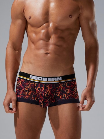 SEOBEAN Boxershorts 'Love'‌‌‌‌‌ in Braun: Vorderseite