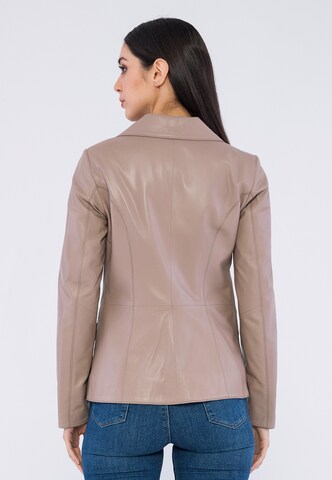 Giorgio di Mare Between-Season Jacket in Brown