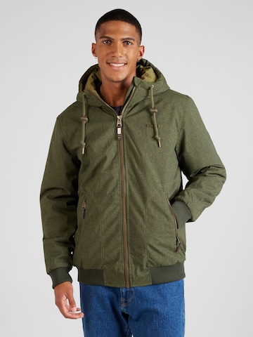 Ragwear Between-season jacket 'STEWIE' in Green: front