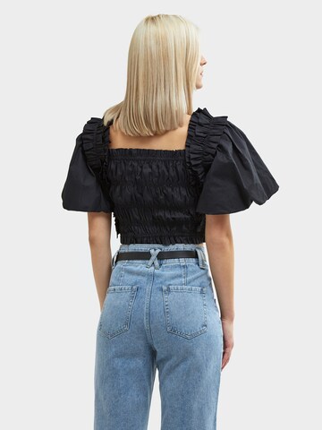 Influencer Blouse in Zwart