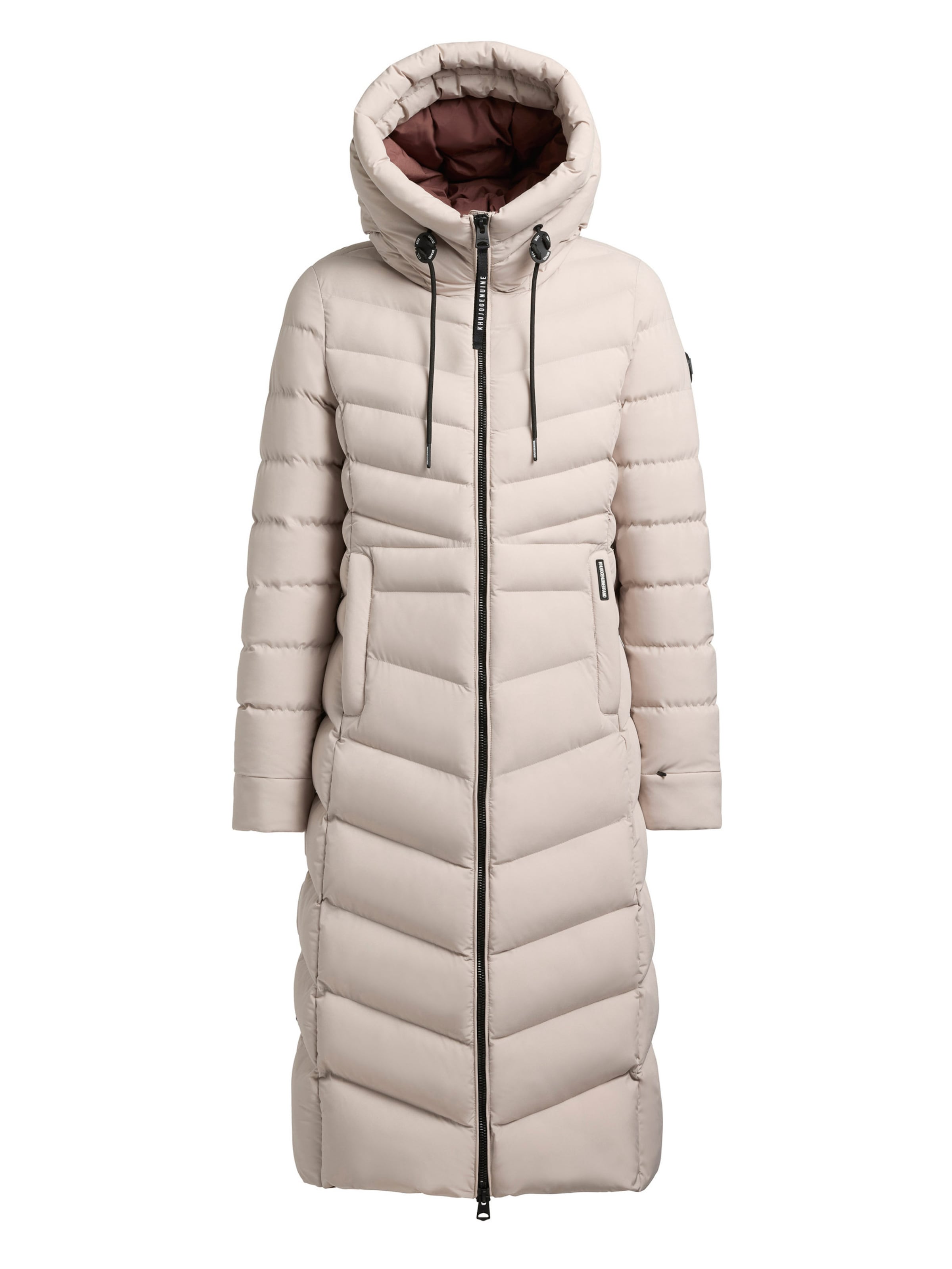 khujo Wintermantel 'INGRAM3' in Beige: Vorderseite