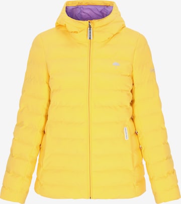 Geacă de iarnă de la Schmuddelwedda pe galben: față