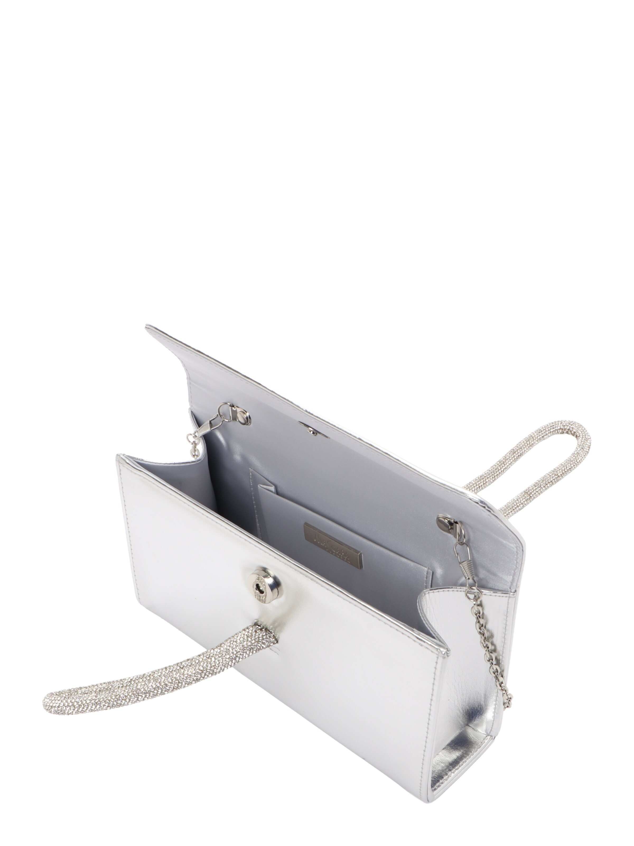 mascara Handbag in Silver