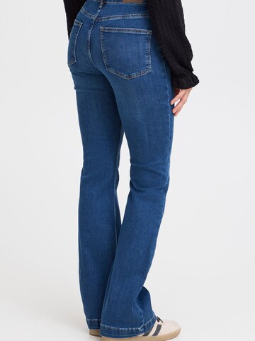 évasé Jean PULZ Jeans en bleu