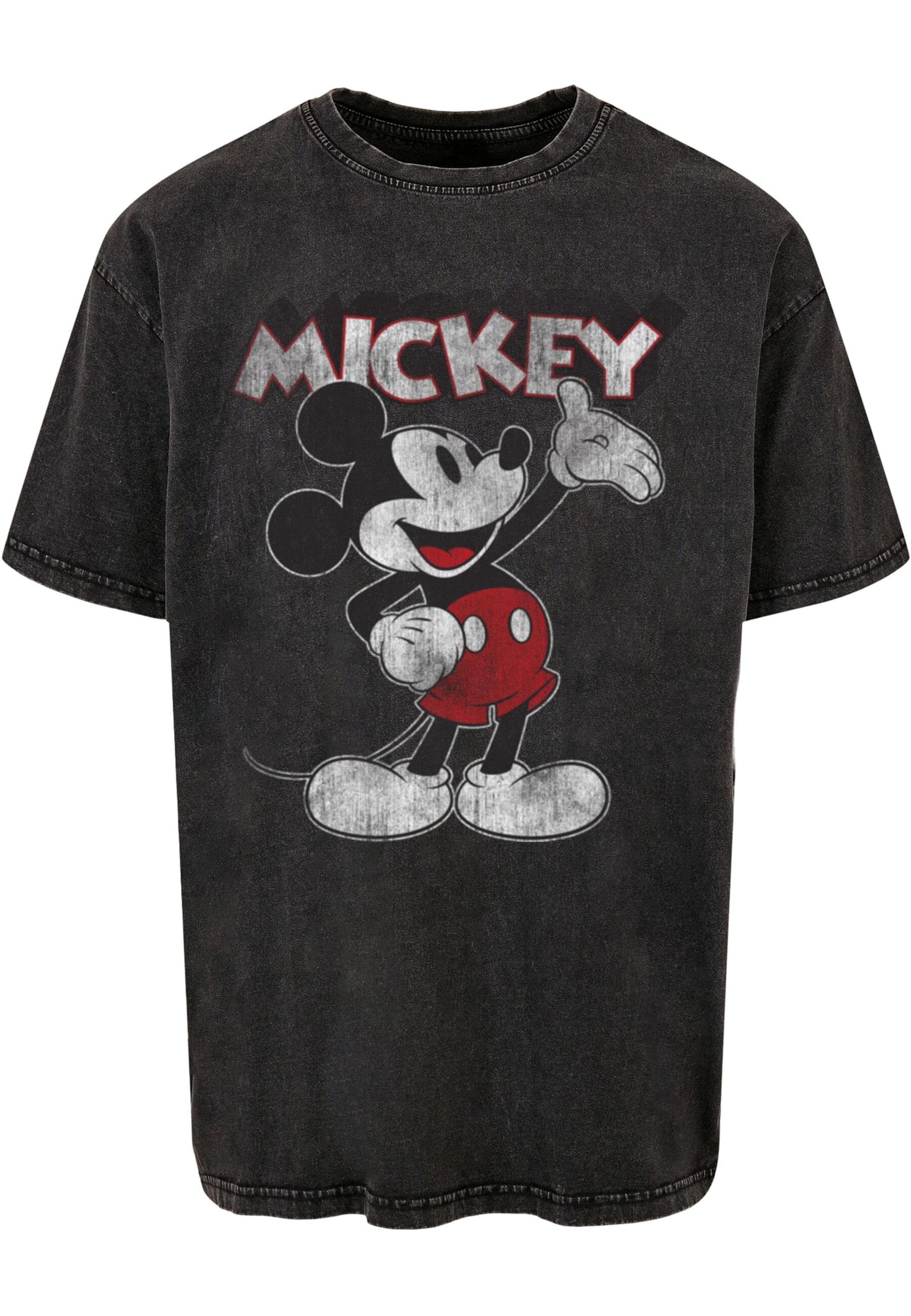 ABSOLUTE CULT T-Shirt 'Mickey Mouse - Presents' in Grau: Vorderseite