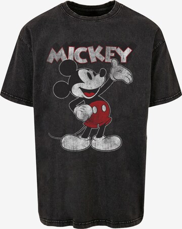 Maglietta 'Mickey Mouse - Presents' di ABSOLUTE CULT in grigio: frontale