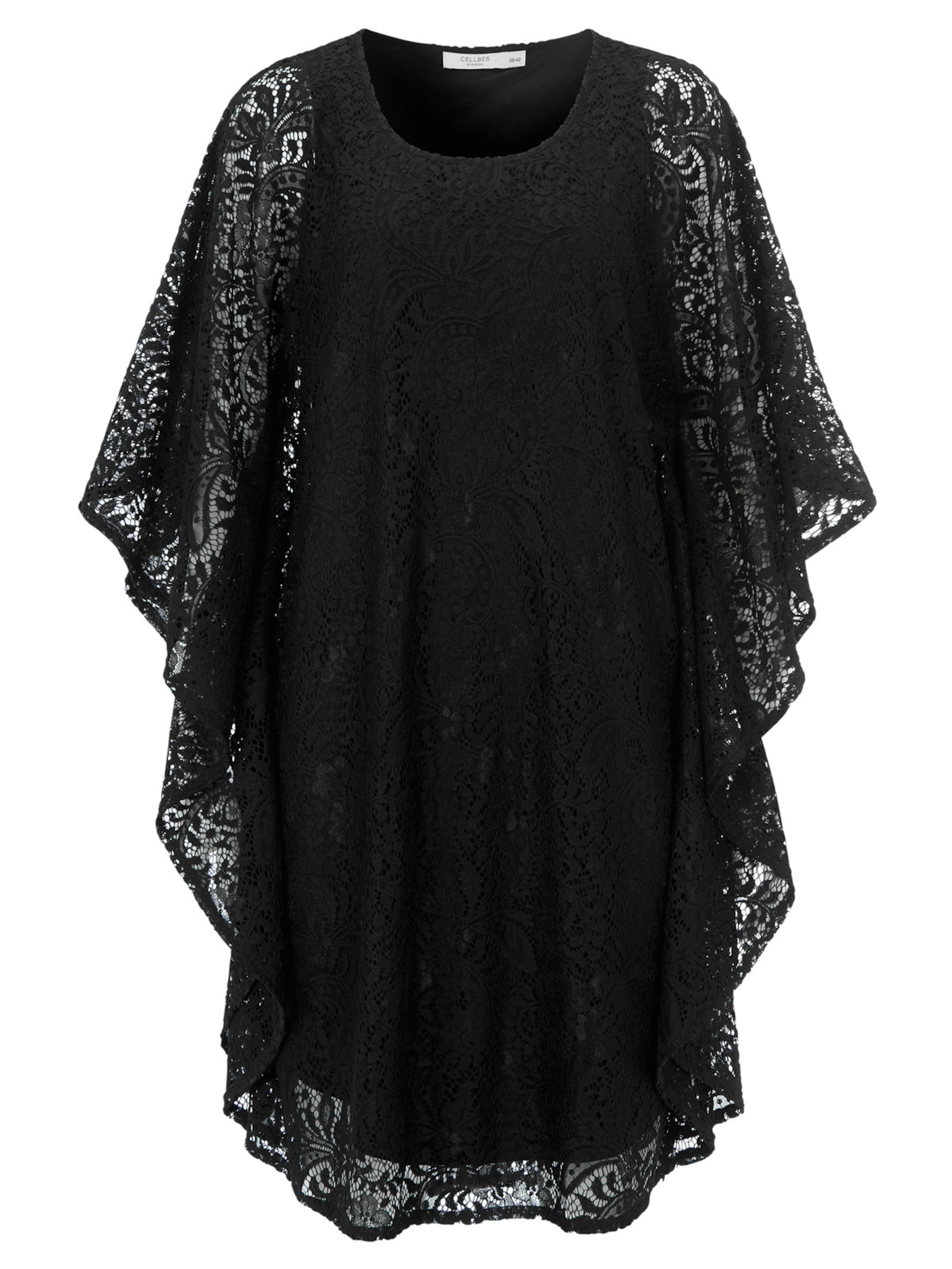 Cellbes of Sweden Jurk in Zwart: voorkant