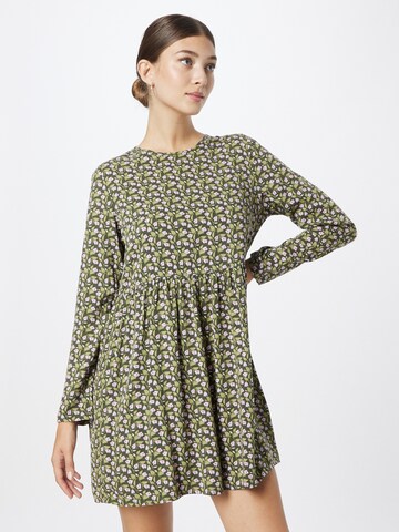 Compania Fantastica - Vestido em verde: frente