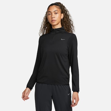 NIKE Functioneel shirt 'SWIFT ELEMENT' in Zwart: voorkant