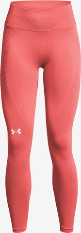 UNDER ARMOUR Workout Pants in Pink: front