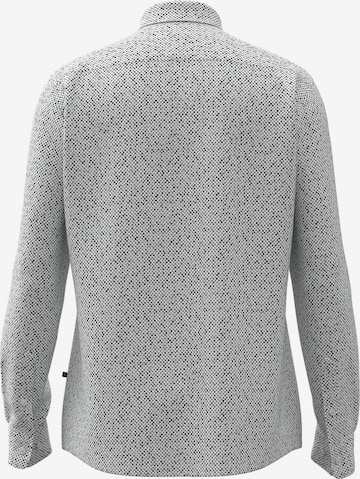 BOSS Regular fit Business Shirt 'P-ROAN' in Grey