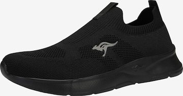 KangaROOS Slip-Ons in Black: front