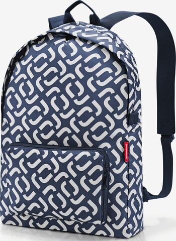 REISENTHEL Backpack in Blue: front