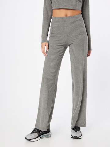 ONLY PLAY Wide leg Workout Pants 'BADIA' in Grey: front