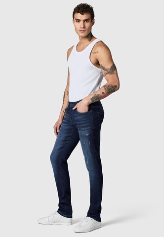 Peak Time Slimfit Jeans 'München' in Blauw