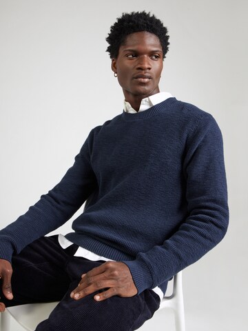 Pull-over s.Oliver en bleu : devant
