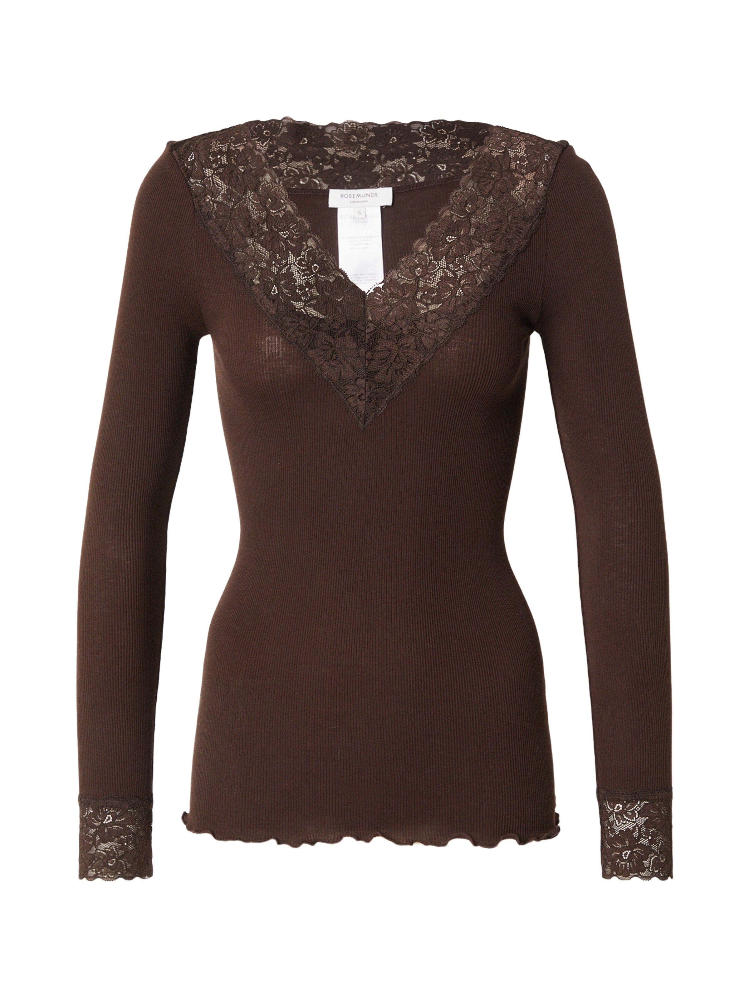 T-shirt rosemunde en marron : devant