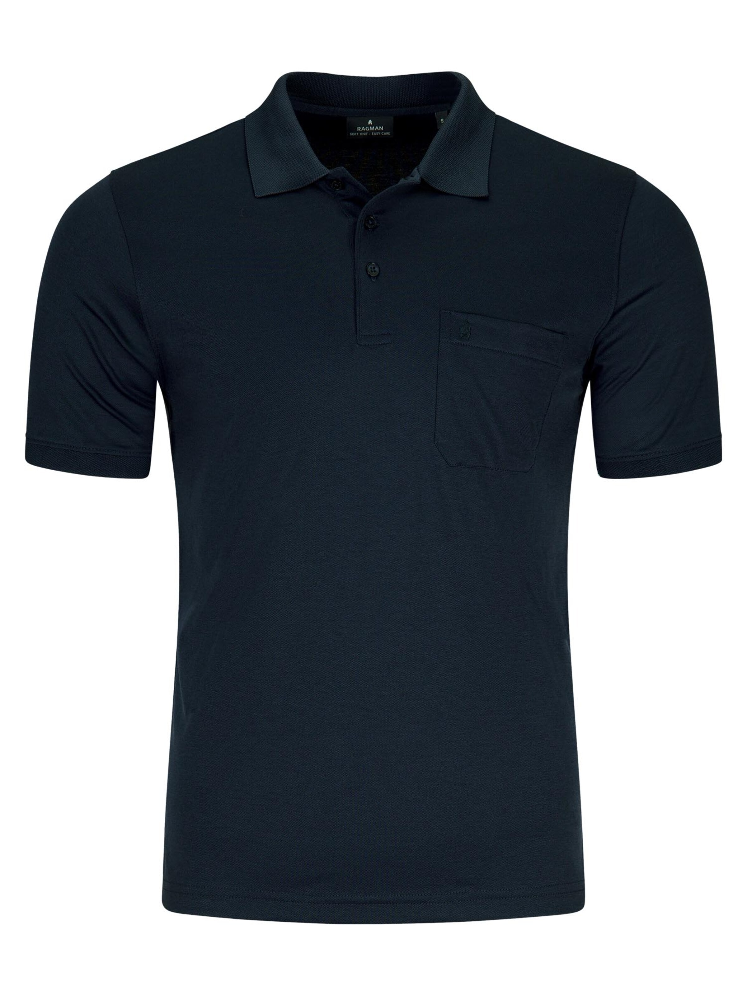 T-Shirt Ragman en bleu : devant