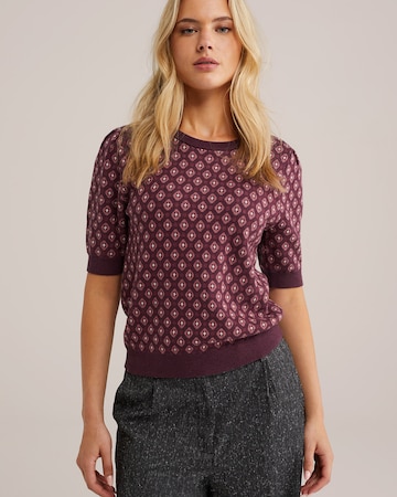 WE Fashion Pullover i rød: forside
