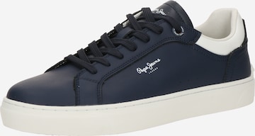 Pepe Jeans Platform trainers 'Camden Edition' in Blue: front