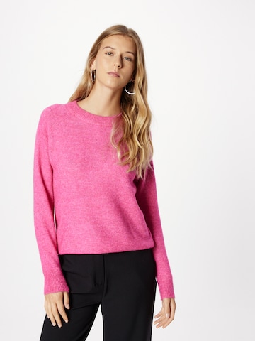 SELECTED FEMME Trui 'Lulu' in Roze: voorkant