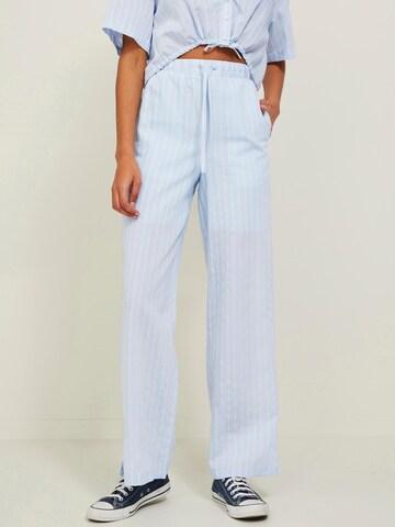 JJXX Loose fit Trousers 'Lea' in Blue: front