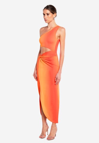 OW Collection Kleid 'Isabel' in Orange