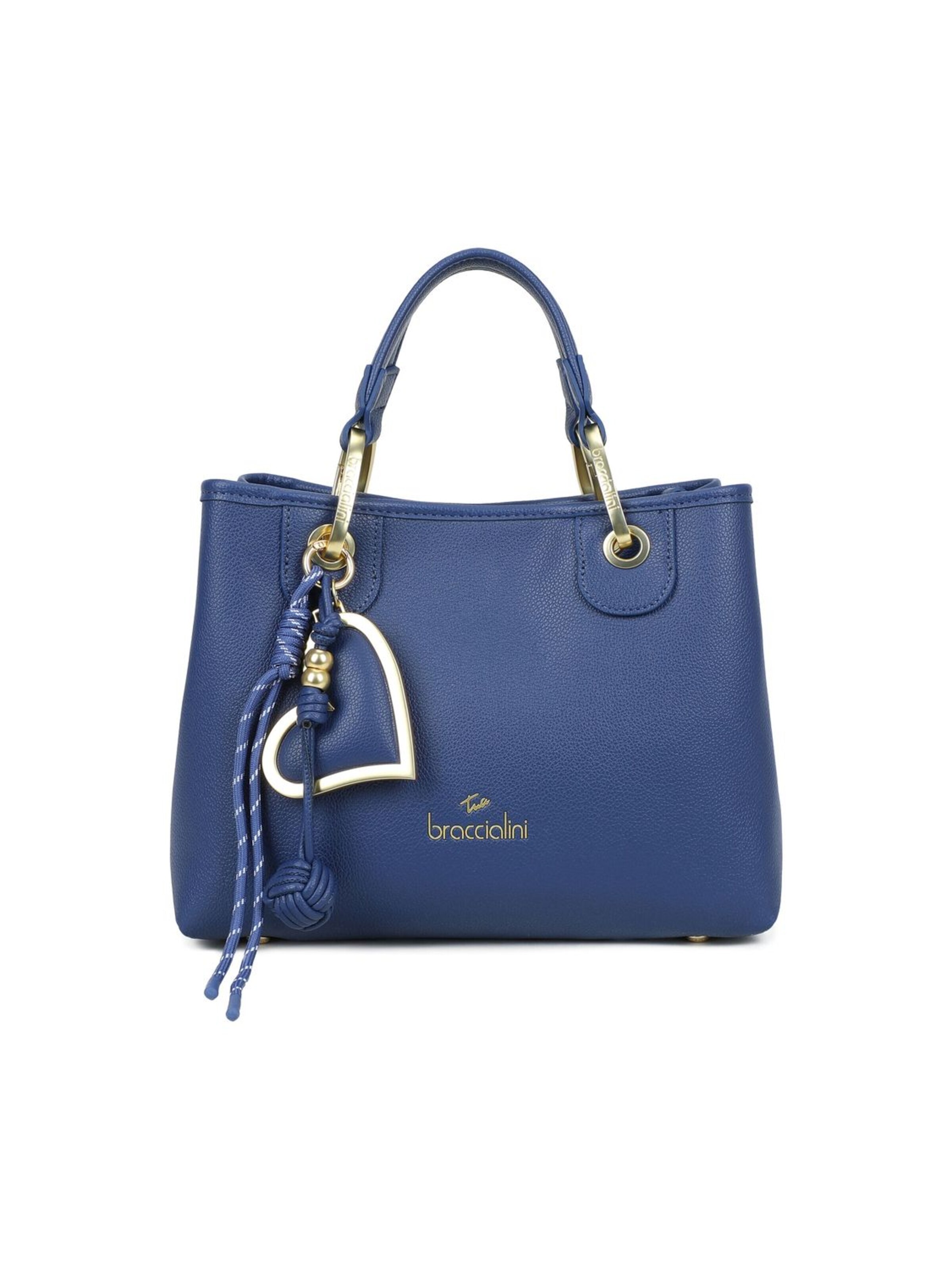 Borsa a mano 'Beth' di Braccialini in blu: frontale